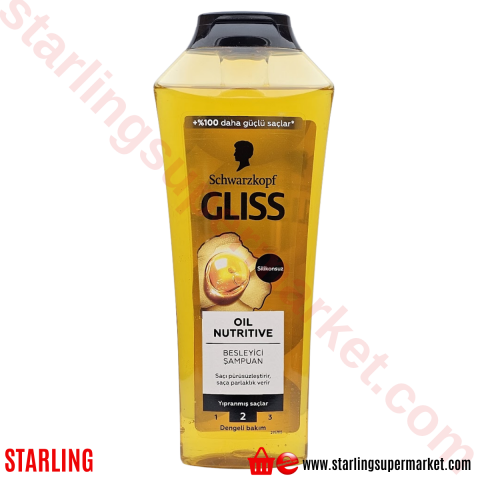 GLISS SAMPUAN OIL NUTRITIVE 400 ML
