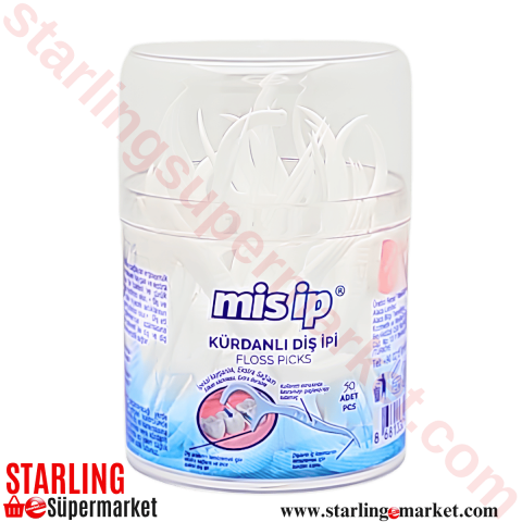 MISIP KURDANLI DIS IPI SILINDIR KUTU 50 PCS