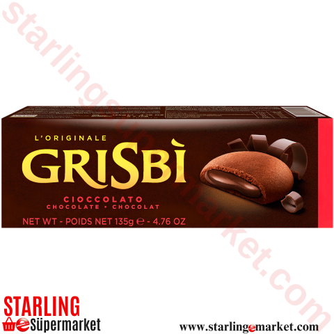 GRISBI BISKUVI CHOCOLATE CREAM 135 G