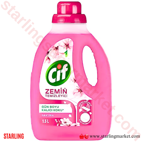 CIF YUZEY TEMIZLEYICI SAKURA 1500 ML