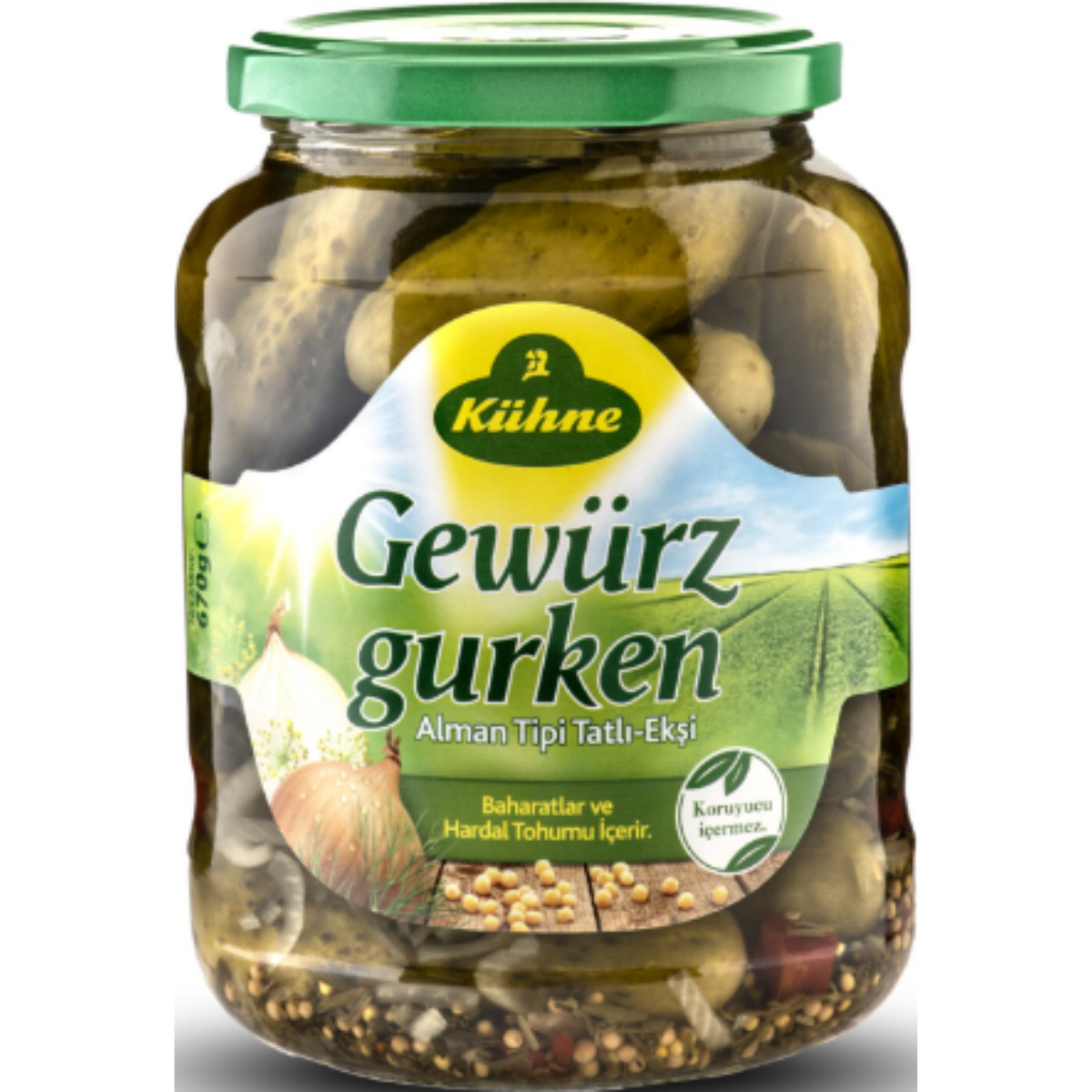 KUHNE TURSU SALATALIK ALMAN USULU 670 ML