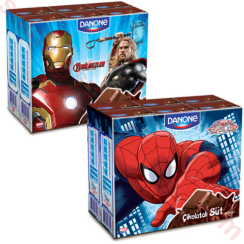 DANONE UHT SUT CIKOLATALI 6*180 ML