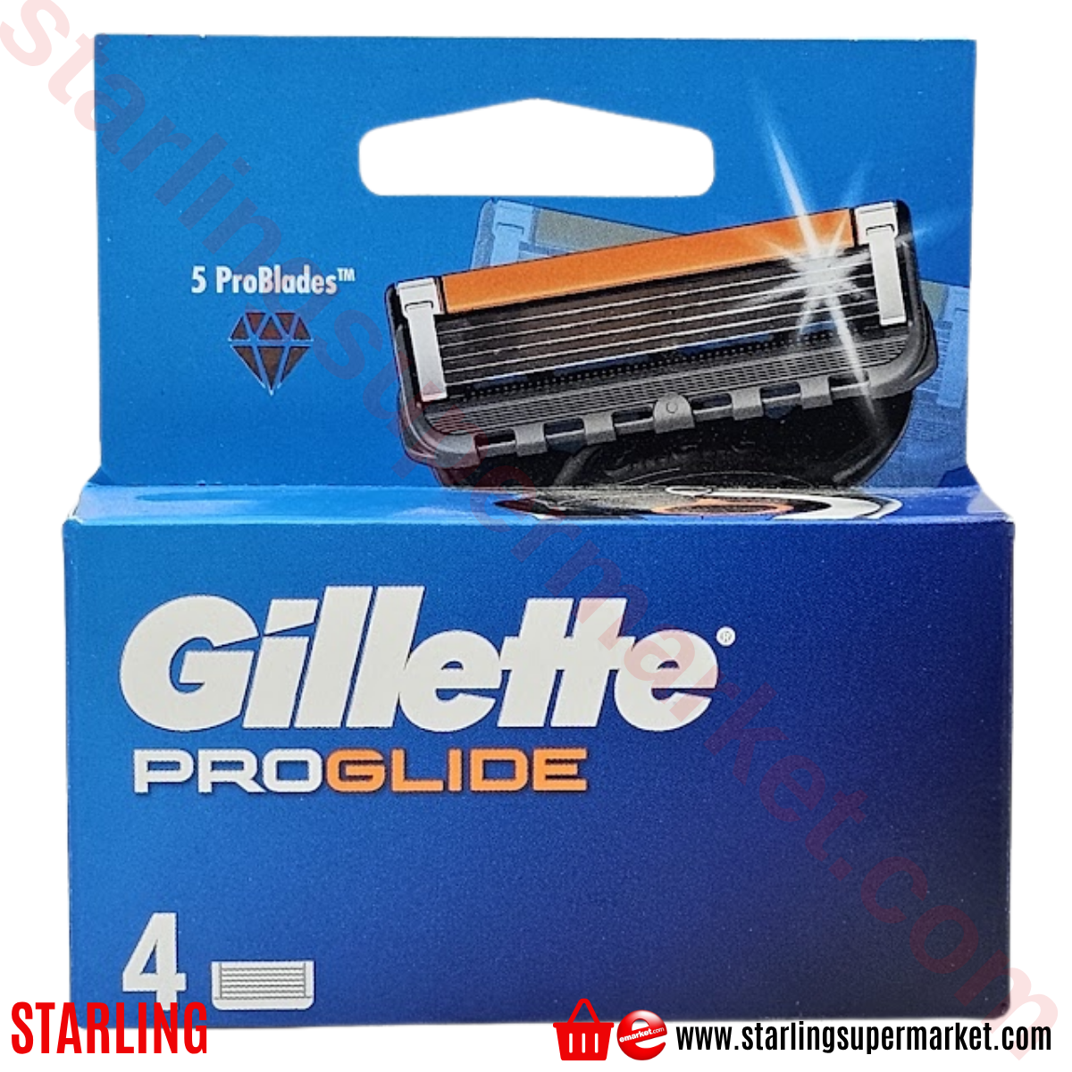 GILLETTE FUSION PROGLIDE TIRAS BICAGI 4 LU