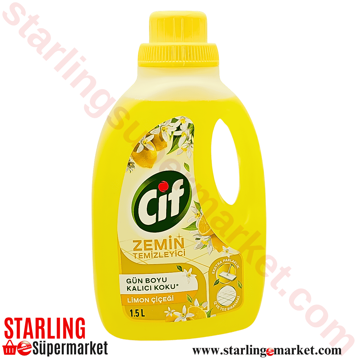 CIF YUZEY TEMIZLEYICI LIMON CICEGI 1500 ML