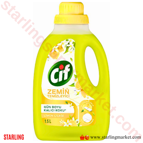 CIF YUZEY TEMIZLEYICI LIMON CICEGI 1500 ML