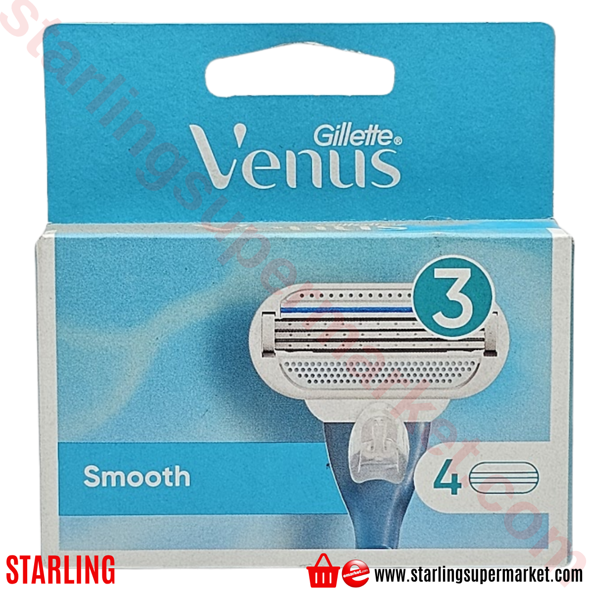 GILLETTE VENUS TIRAS BICAGI 4 LU