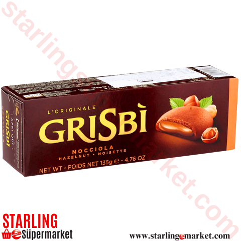 GRISBI BISKUVI HAZELNUT CREAM 135 G