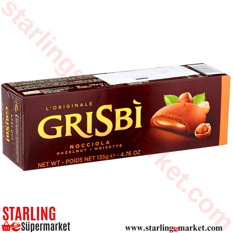 GRISBI BISKUVI HAZELNUT CREAM 135 G