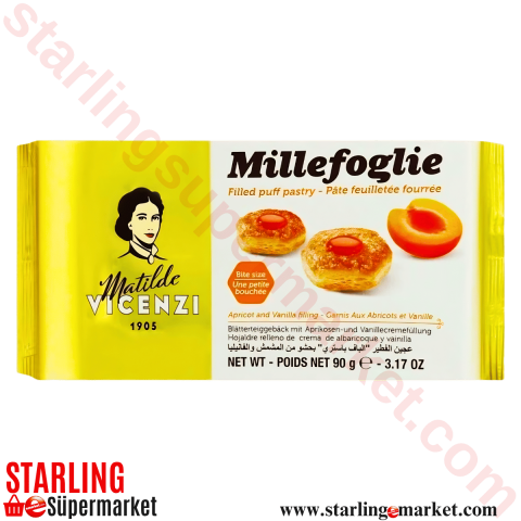 MATILDE VICENZI BISKUVI MILFOY KAYISI VANILYA 90 G