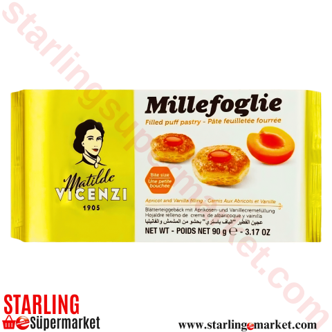 MATILDE VICENZI BISKUVI MILFOY KAYISI VANILYA 90 G