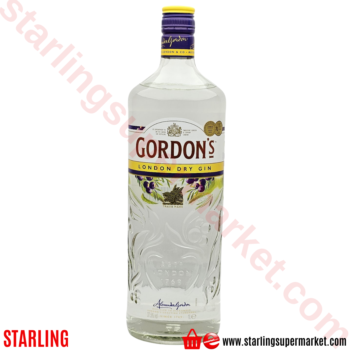 GORDONS GIN 1 LT