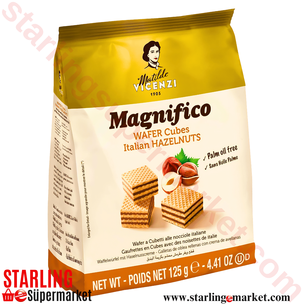 MAGNIFICO GOFRET FINDIK CIKOLATA 125 G