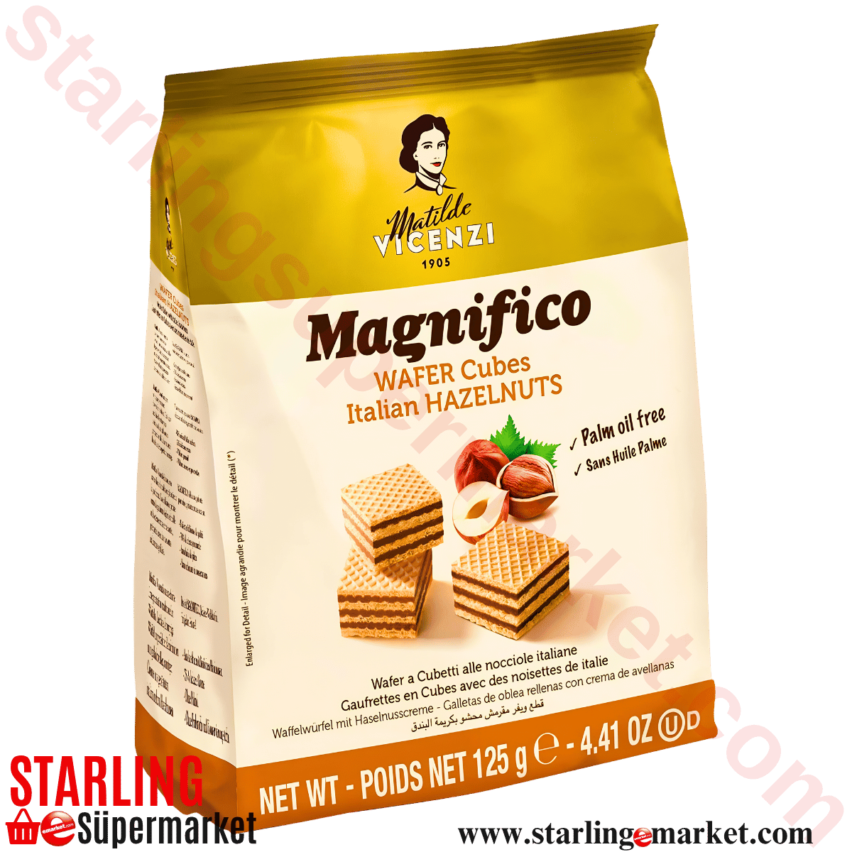 MAGNIFICO GOFRET FINDIK CIKOLATA 125 G
