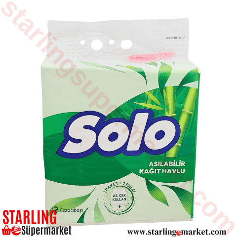 SOLO ASILABILIR KAGIT HAVLU 1=7 RULO