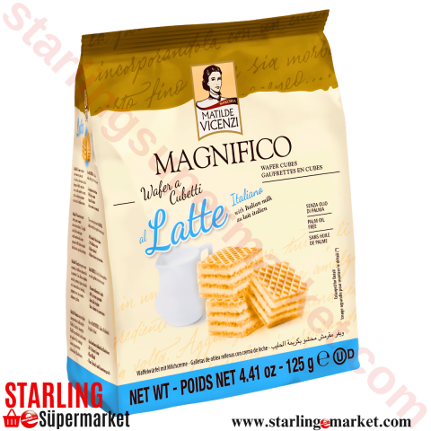 MAGNIFICO GOFRET VANILLA MILK WAFER 125 G