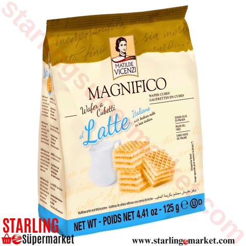 MAGNIFICO GOFRET VANILLA MILK WAFER 125 G