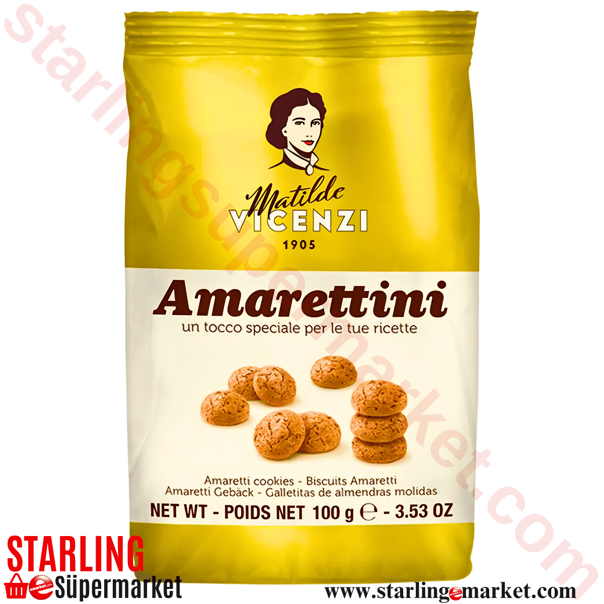 AMARETTINO KURABIYE ACI BADEM 100 G