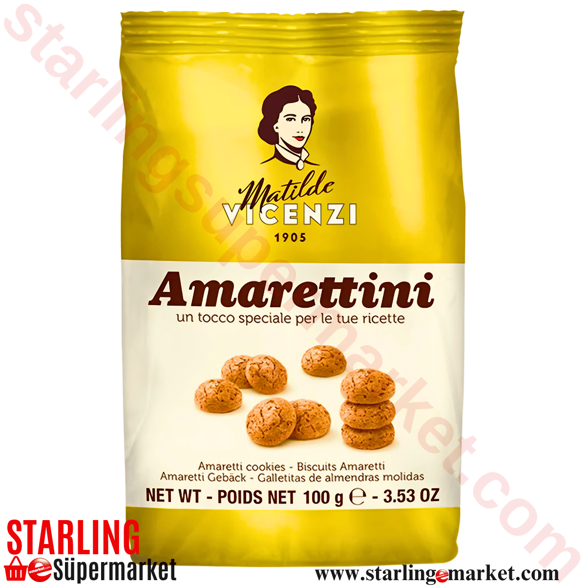 AMARETTINO KURABIYE ACI BADEM 100 G