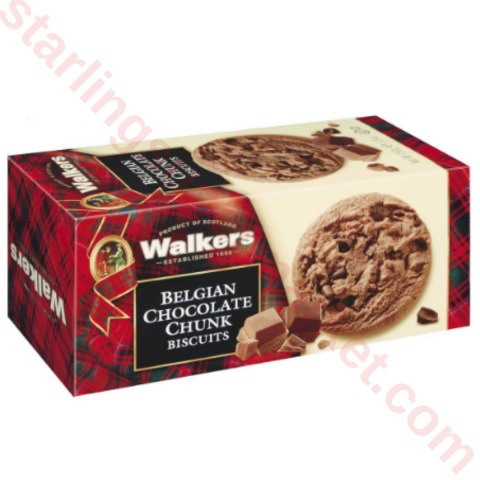 WALKERS BISKUVI CHOCALETE CHUNK 150 G