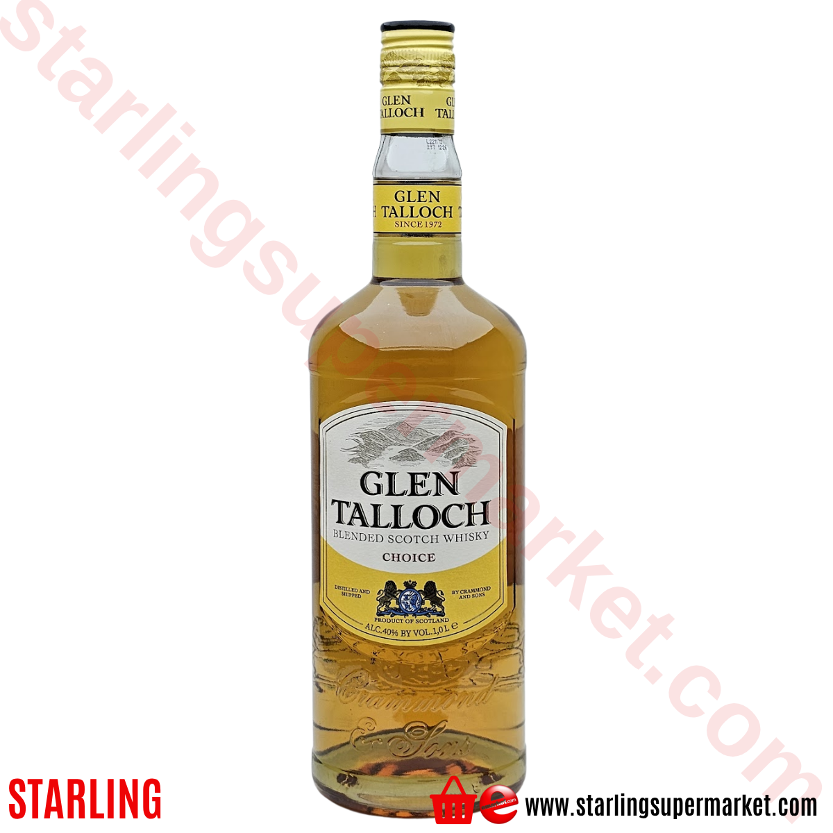 GLEN TALLOCH WHISKEY CHOICE BLENDED SCOTH 100 CL