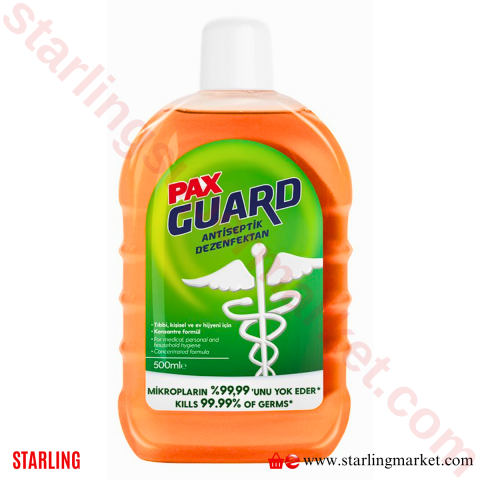 PAX GUARD ANTISEPTIK YESIL 500 ML