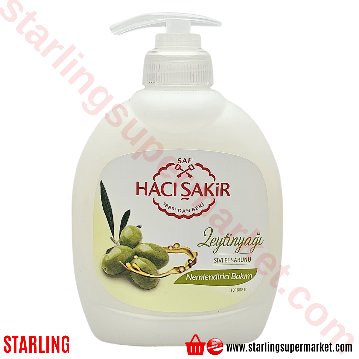 HACI SAKIR SIVI SABUN ZEYTINYAGI 300 ML