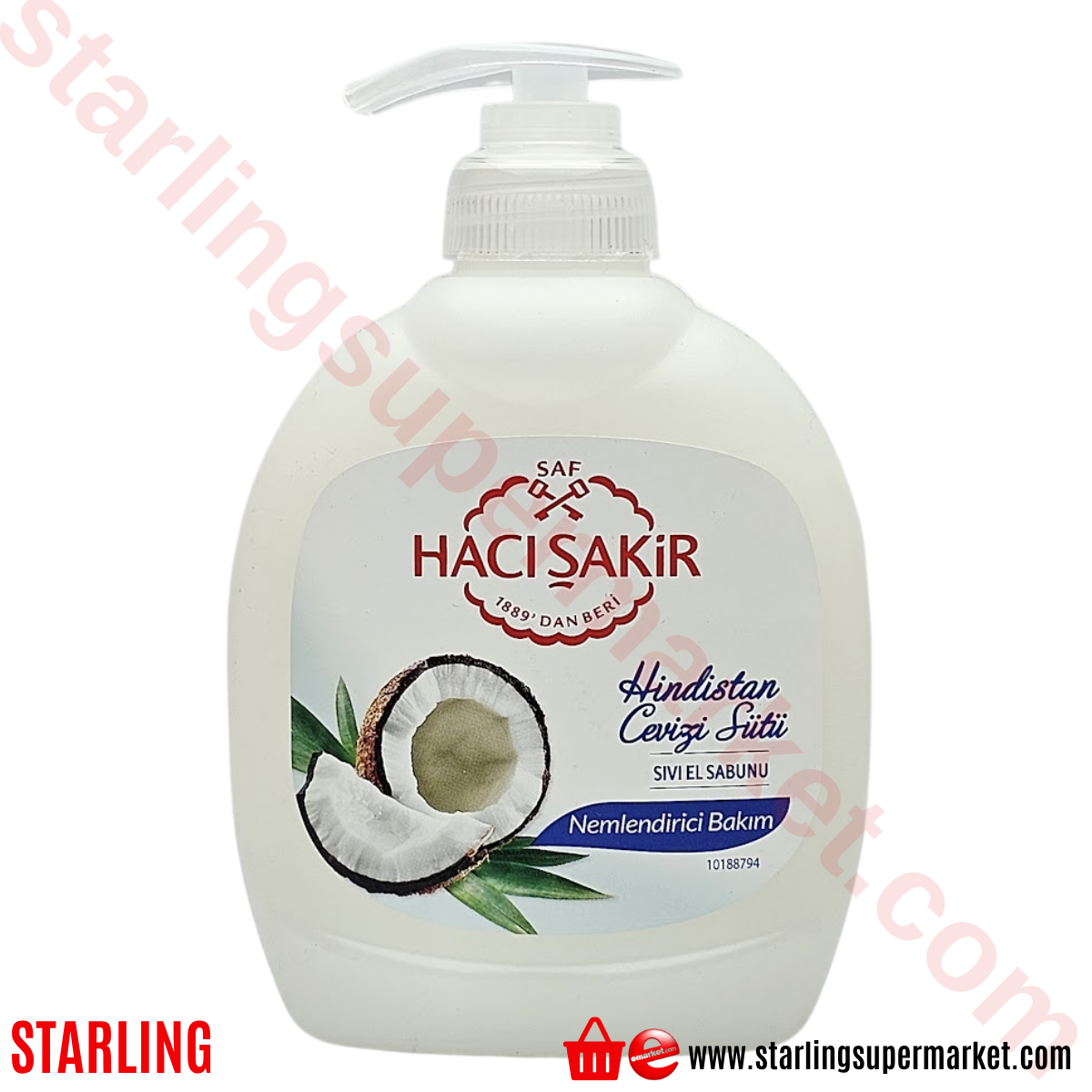 HACI SAKIR SIVI SABUN HINDISTAN CEVIZI 300 ML