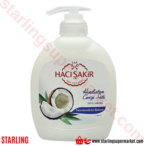 HACI SAKIR SIVI SABUN HINDISTAN CEVIZI 300 ML