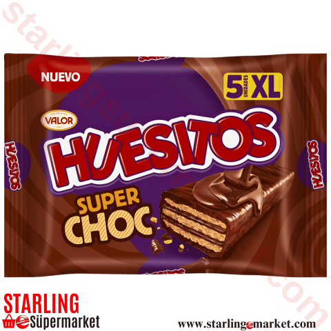 HUESITOS GOFRET WAFER SUPERCHOC 5*46 G