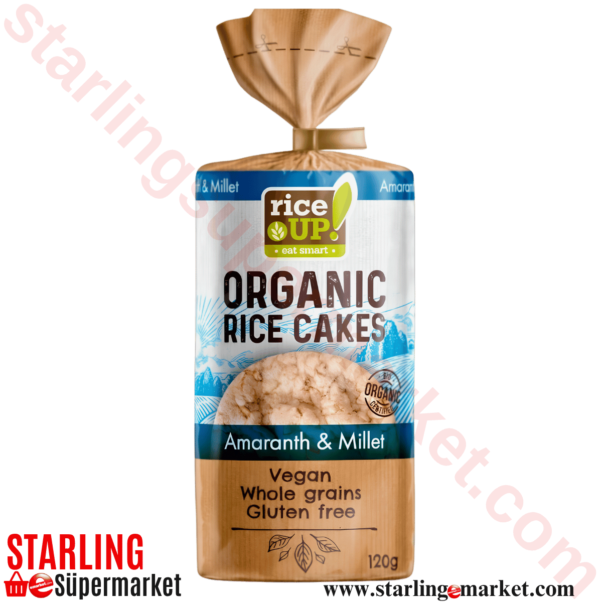 RICE UP PIRINC PATLAGI AMARANTH&MILLET 120 G