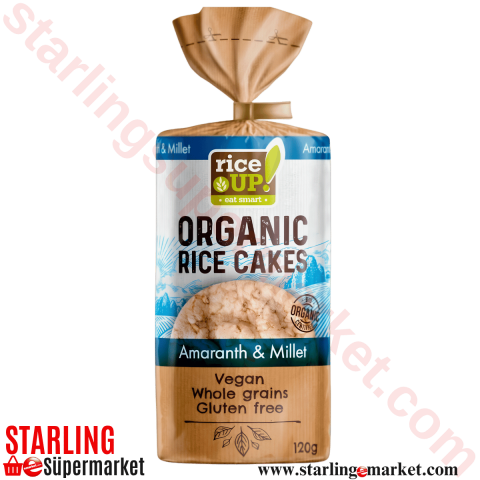 RICE UP PIRINC PATLAGI AMARANTH&MILLET 120 G
