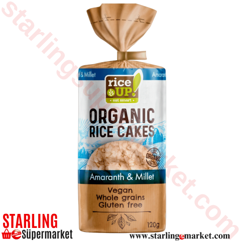 RICE UP PIRINC PATLAGI AMARANTH&MILLET 120 G