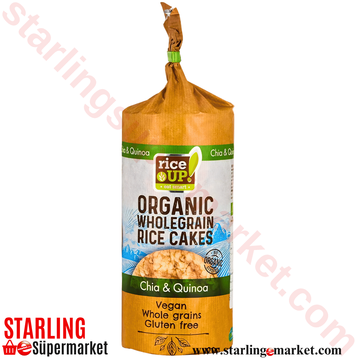 RICE UP BIO ORGANIC PIRINC PATLAGI CHIA&QUINOA 120