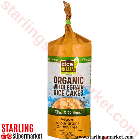RICE UP BIO ORGANIC PIRINC PATLAGI CHIA&QUINOA 120