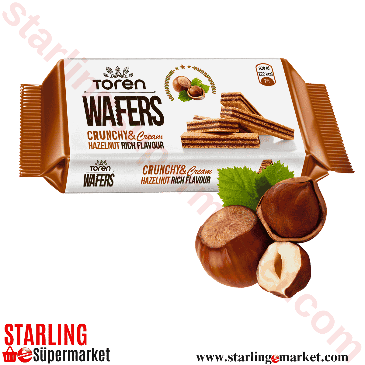 TOREN WAFER GOFRET FINDIK 45 G