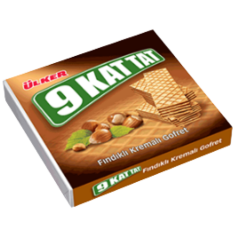 ULKER 9 KAT GOFRET FINDIKLI 42 G