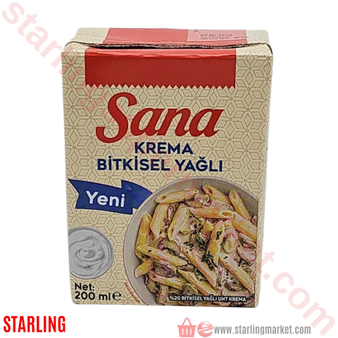 SANA KREMA BITKISEL YEMEK 200 G