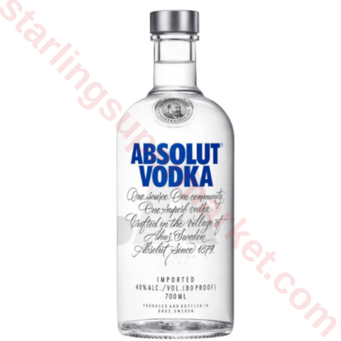 ABSOLUT VODKA BLUE 70 CL