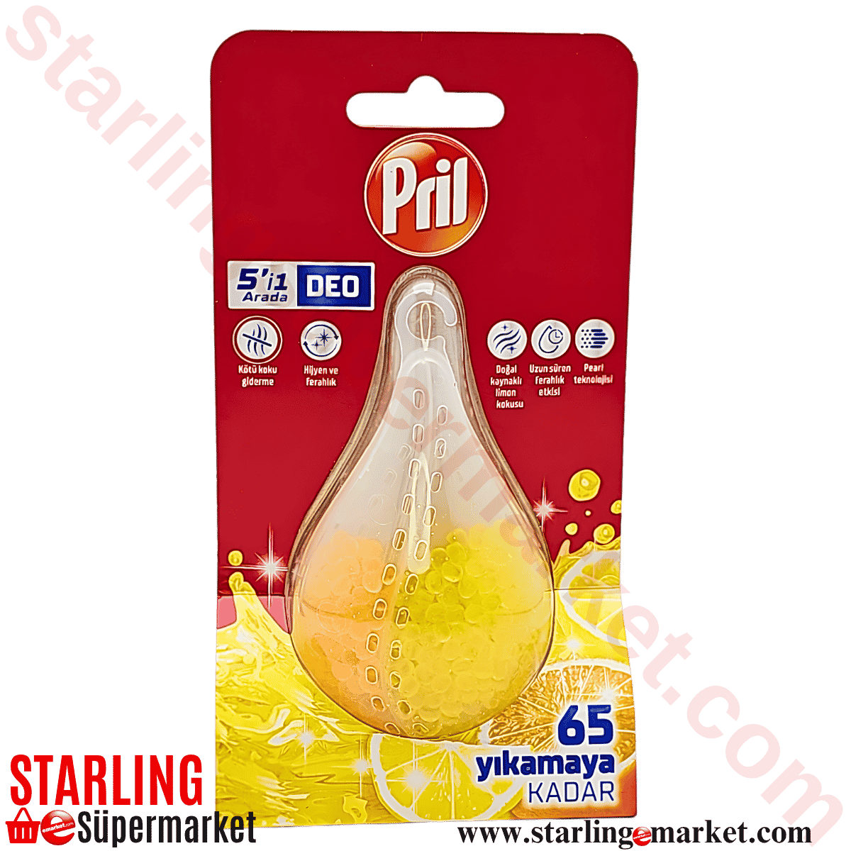 PRIL MAKINE DEODORANTI LIMONLU 50 G