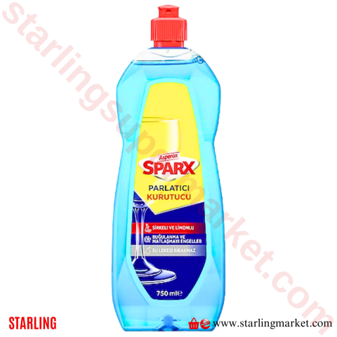 ASPEROX BULASIK MAKINE PARLATICI SPARX 750 ML