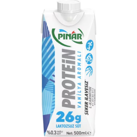 PINAR PROTEIN SUT VANILYA 500 ML