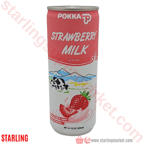 POKKA STRAWBERRY MILK 240 ML