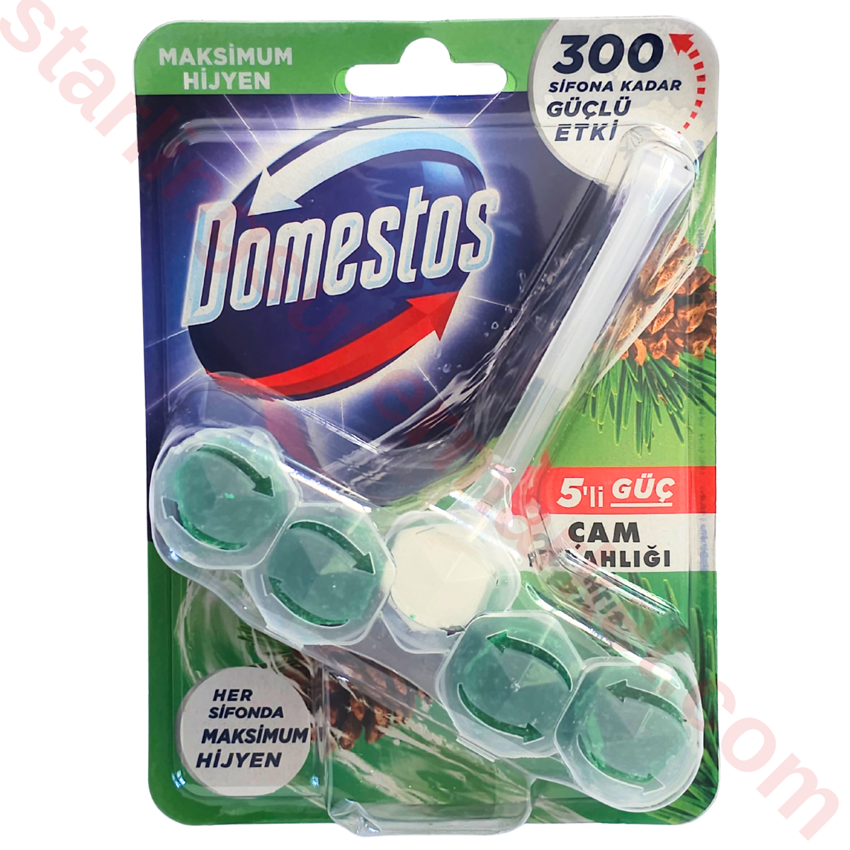 DOMESTOS WC BLOK 5 LI GUC CAM FERAHLIGI