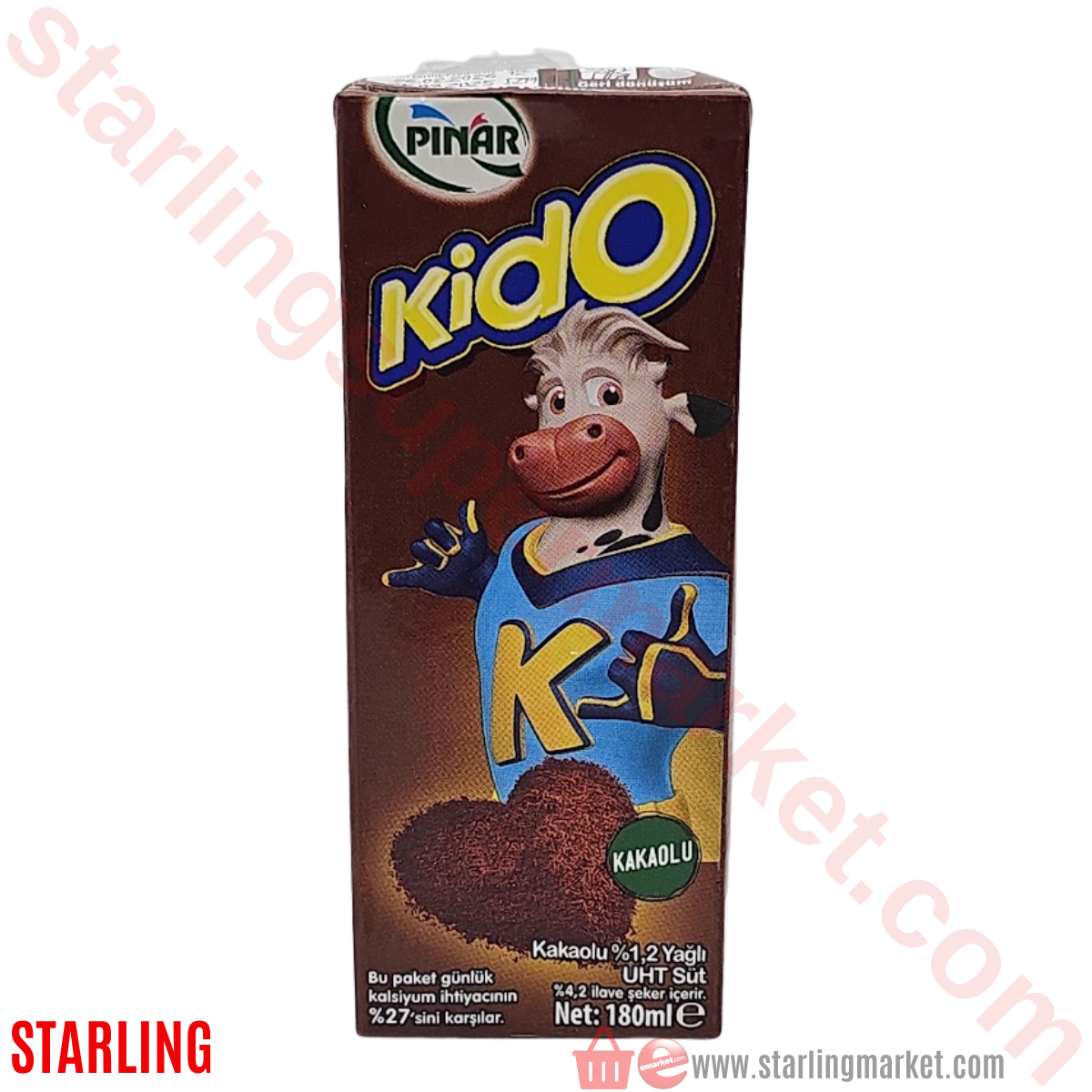 PINAR KIDO SUT KAKAOLU 180 ML