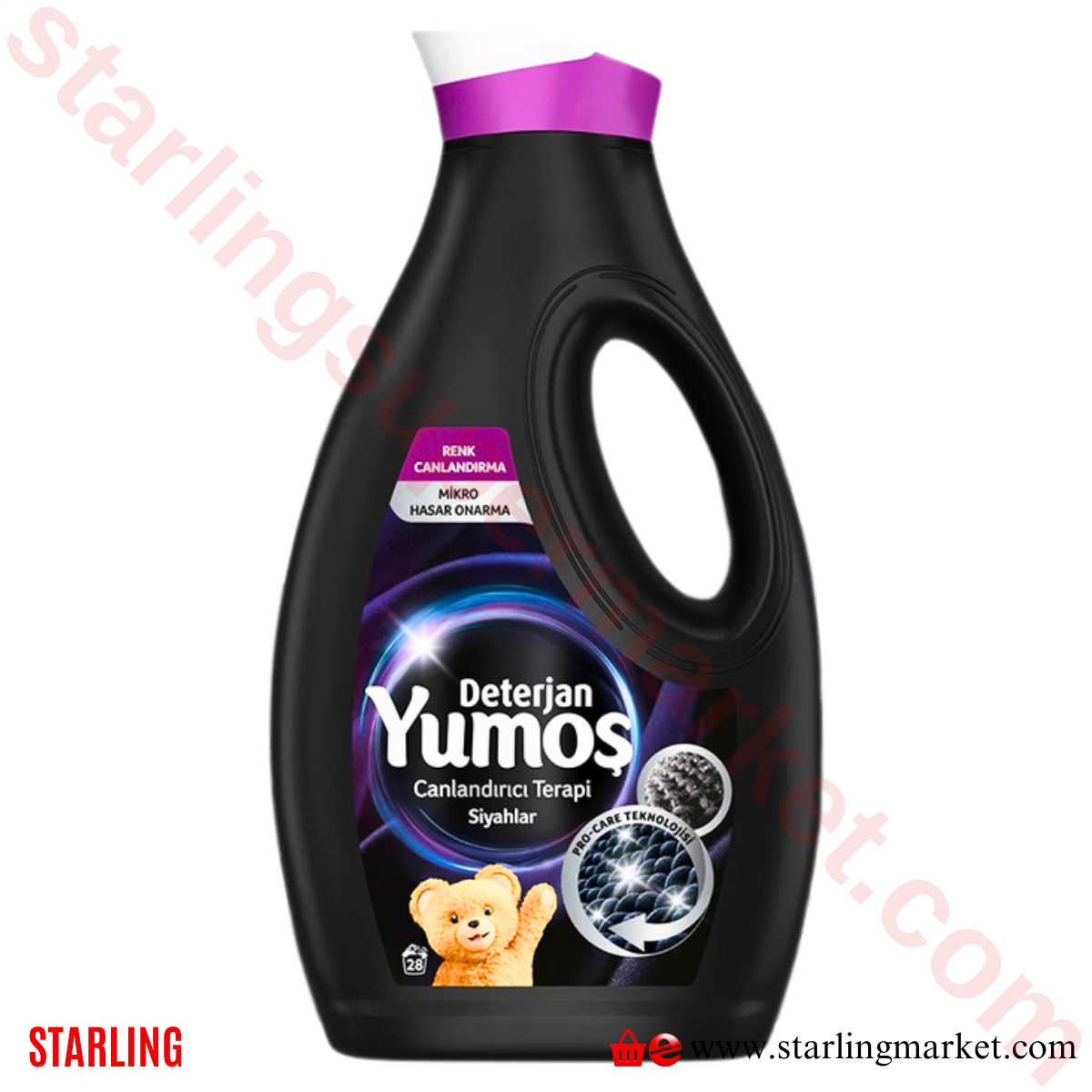 YUMOS SIVI DETERJAN SIYAH VE KOYU 1500 ML