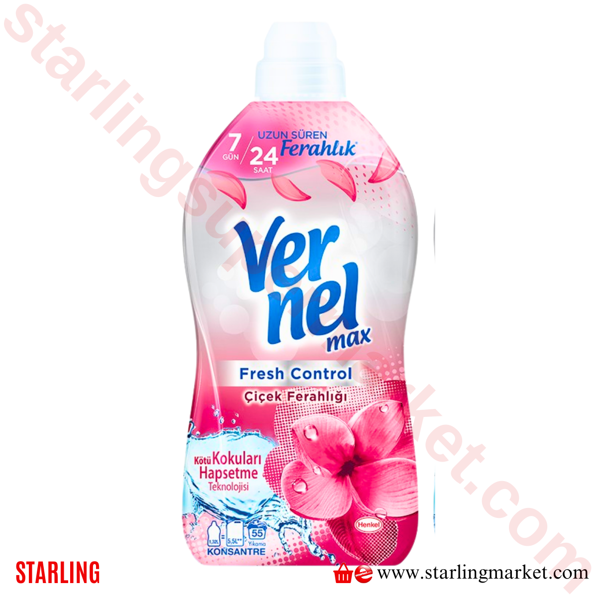 VERNEL MAX YUMUSATICI FRESH CONTROL CICEK 1.32 LT