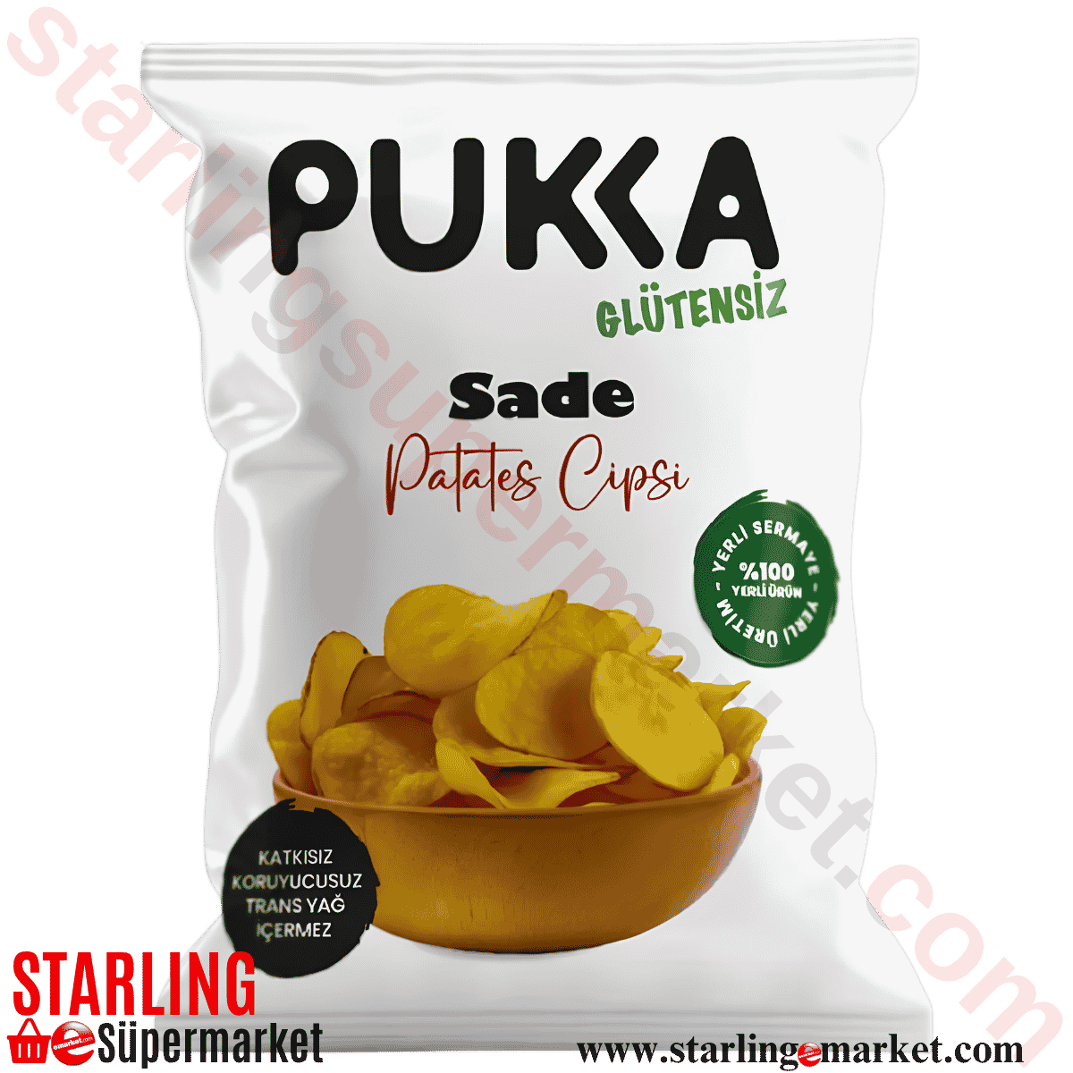 PUKKA SADE PATATES CIPSI 70 G