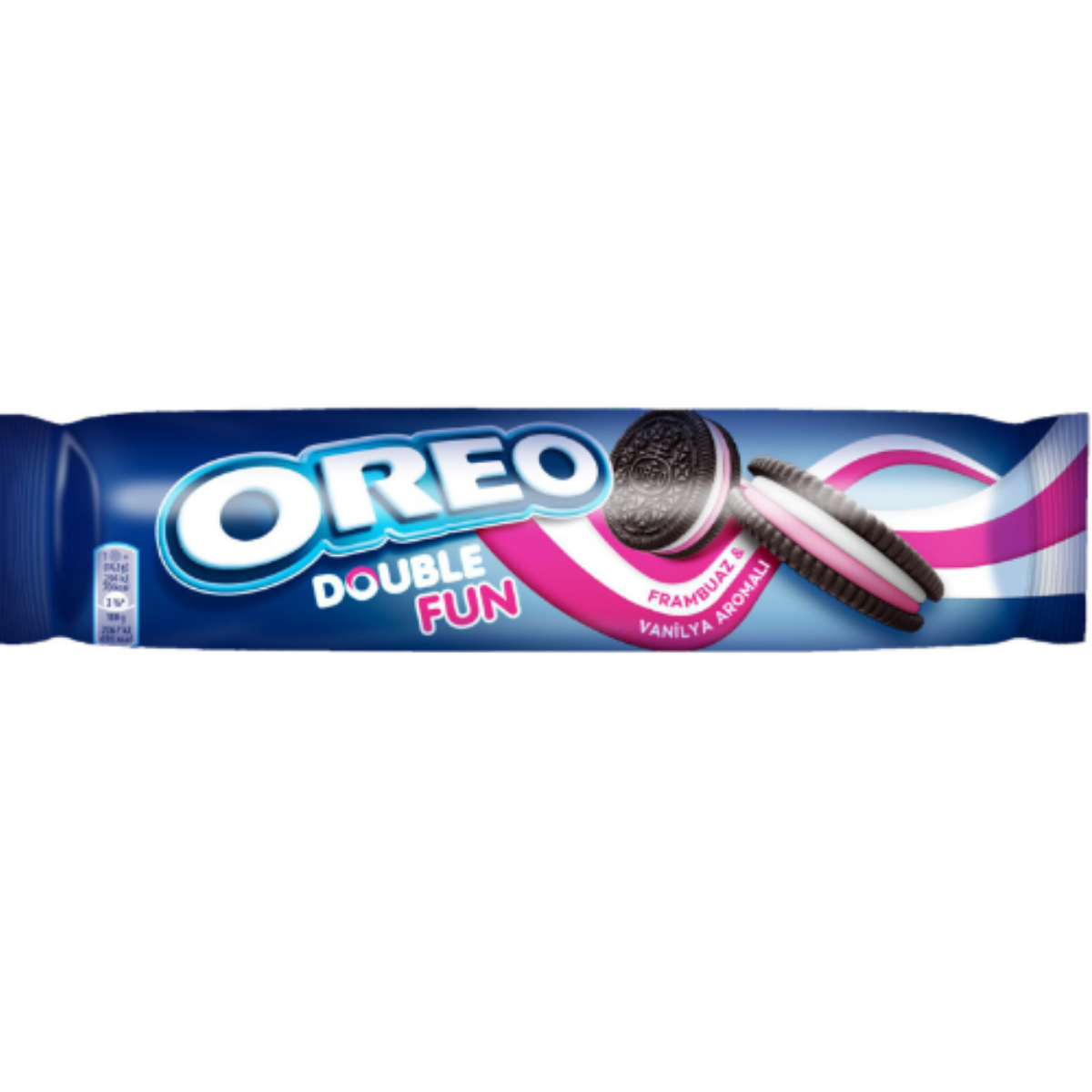 OREO BISKUVI DOUBLE FUN RASPBERRY 157 G