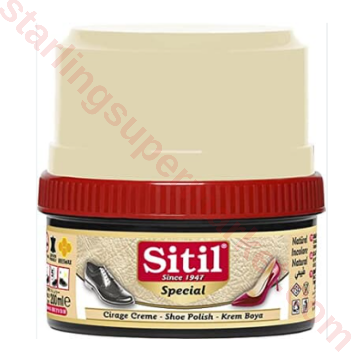 SITIL AYAKKABI KREM BOYA  (NATUREL) 200ML
