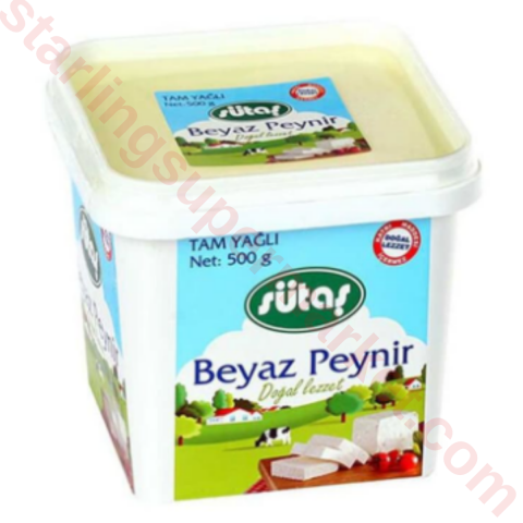 SUTAS BEYAZ PEYNIR TAM YAGLI 500 G